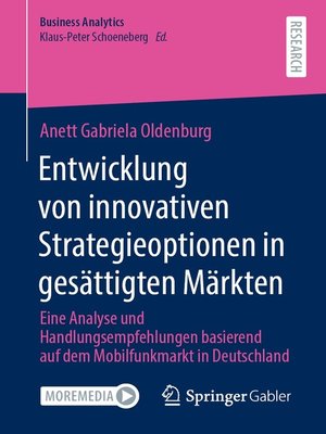 cover image of Entwicklung von innovativen Strategieoptionen in gesättigten Märkten